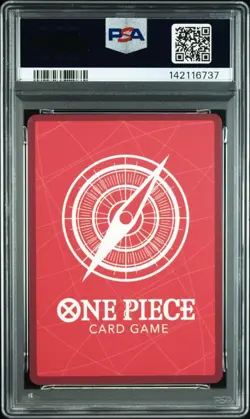 2024 ONE PIECE JAPANESE OP10-ROYAL BLOOD #002 CAESAR CLOWN ALTERNATE ART PSA10 - Image 2