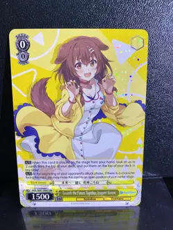Weiss Schwarz Hololive HOL/W91-002 RR Inugami Korone FOIL - Image 1
