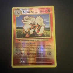 Arcanine 18/108 Pokemon XY - Evolutions Reverse Holo Rare NM - Image 1