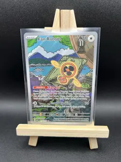 Pokemon TCG Fan Rotom Ascended Heroes 250/217 Illustration Rare Holo Near Mint - Image 1
