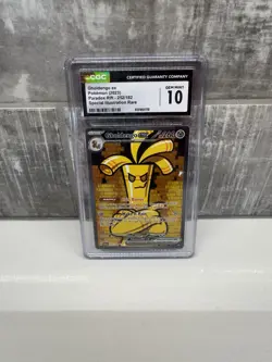 Gholdengo ex Paradox Rift 252/182 SIR Special Illustration Rare CGC 10 Gem Mint - Image 1