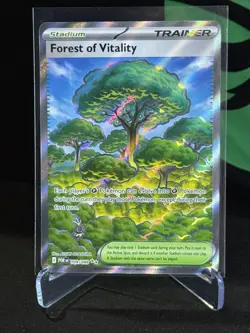 Forest of Vitality 109/088 Ultra Rare Full Art Pokemon Card NM Perfect Order - Image 1