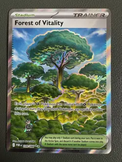 Forest of Vitality 109/088 Full Art Ultra Rare Perfect Order Pokemon Card Mint - Image 1