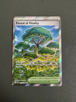 Forest of Vitality 109/088 Full Art Ultra Rare Perfect Order Pokemon Card Mint - Image 2