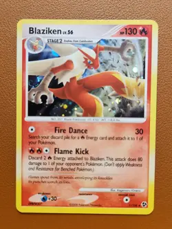 Blaziken Lv.56 1/106 Holo Rare Pokemon - NM 2008 Great Encounters Card - Image 1