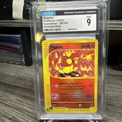 Pokemon TCG Magmar Expedition Base Set Uncommon Card 86/165 1st Edition - Image 1