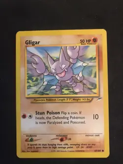 Gligar - Neo Destiny 67/105 Pokemon Card - Image 1