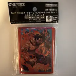 Portgas D Ace ONE PIECE Card Game Sleeves - Image 1