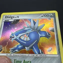 Pokemon TCG Dialga Holo Rare Platinum Card 6/127 NM/LP - Image 2