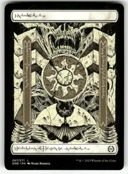 PLAINS (267) #267 MTG PHYREXIA: ALL WILL BE ONE - Image 1