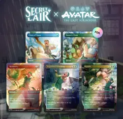 Magic Secret Lair Avatar Last Airbender My Cabbages! Rainbow Foil Sealed MTG - Image 1