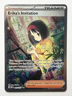 Pokemon Erika's Invitation Special Illustration Rare SV 151 203/165 - Image 1