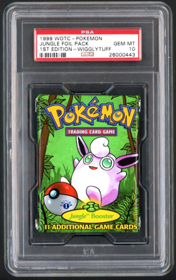 Pokemon Cards - PSA 10 1st Edition Jungle Booster Pack Art Set - Flareon - Image 4
