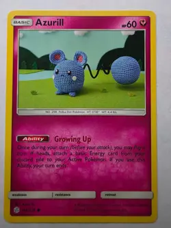 Cosmic Eclipse - Pokemon TCG - Azurill 146/236 Common SM - Image 1