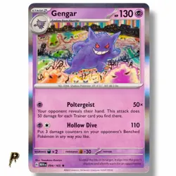 Gengar 094/165 - 2023 Scarlet & Violet 151 Holo Rare Pokemon Card NM - Image 1