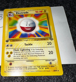 Pokemon Card - Jungle 18/64 - ELECTRODE (rare) **1st Edition** MP - Image 1