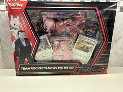 Pokemon Destined Rivals Team Rocket’s Mewtwo Ex Box Brand New Sealed NEW - Image 1