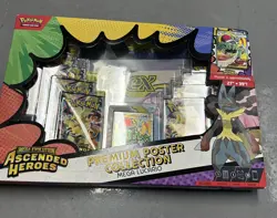 Pokemon TCG - Ascended Heroes Premium Poster Collection Box Mega Lucario SEALED - Image 1