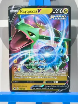 Rayquaza V - SWSH: Crown Zenith - 100/159 - Ultra Rare - Pokemon TCG - Image 3