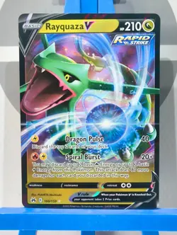 Rayquaza V - SWSH: Crown Zenith - 100/159 - Ultra Rare - Pokemon TCG - Image 5