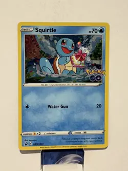 Squirtle SWSH233 | Pokemon TCG Pokemon GO Black Star Promo | Near Mint - Image 1