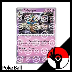 Pokemon TCG: White Flare - PokeBall Reverse Holo - 040/086 - Cofagrigus - Image 1