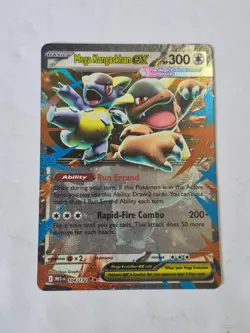 Mega Kangaskhan ex 104/132 Double Rare Mega Evolution Pokemon Holo Near Mint - Image 1