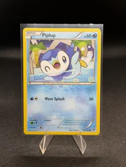 Pokemon TCG Breakthrough Piplup #36/162 Regular Common LP Condition - Image 1