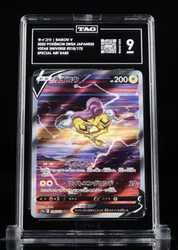 Pokemon Raikou V 218/172 Vstar Universe Special Art Rare Holo TAG 9 Japanese #03 - Image 1