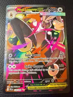 Pokemon Mega Lopunny ex SIR - 128/094 - Phantasmal Flames - Image 1