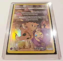 🔥 Pokemon Mimikyu Full Art Secret Rare Holo 245/236 SM -Cosmic Eclipse 2019. - Image 2