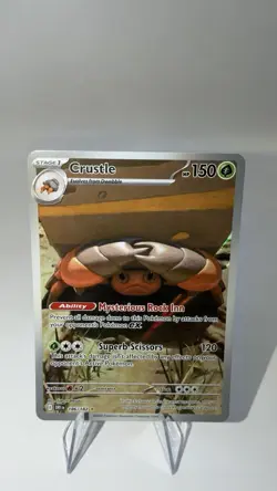 Pokemon TCG: S&V Destined Rivals - Crustle IR 186/182 - NM+ - Image 1