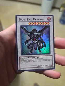 Yugioh Dark End Dragon RYMP-EN066 Super Rare LP - Image 1