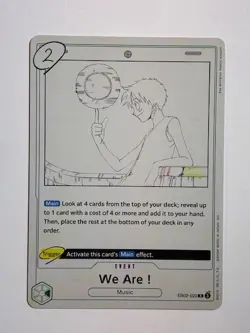 We Are! EB02-020 Rare Extra Booster: Anime 25th Collection One Piece MP - Image 1