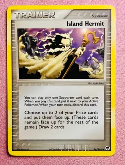 Island Hermit 76/101 EX Dragon Frontiers 2006 Vintage Pokemon Card Non Holo | LP - Image 1
