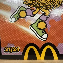 Fry Girl 21/24 Mcdonalds Trading Cards 2026 UnRedeemed trading card - Image 2