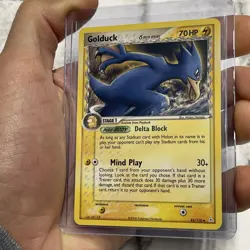Pokemon Golduck Delta Species 43/110 EX Holon Phantoms 2006 Nintendo NM Pokemon - Image 2