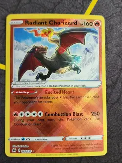 Radiant Charizard Pokemon Card 020/159 - Image 1