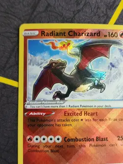 Radiant Charizard Pokemon Card 020/159 - Image 3