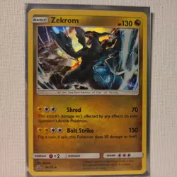 Pokemon Card ZEKROM Holo Rare 46/70 DRAGON MAJESTY *MINT* - Image 1