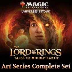 81 Lords of the Rings LTR Art Series Card Complete set NOT signed Non stamped - Image 1