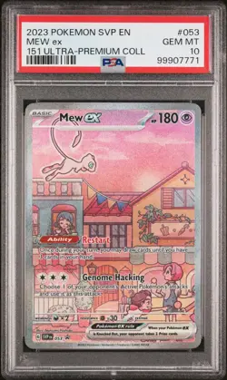 Mew ex SVP 053 Black Star Promo PSA 10 151 Ultra Premium Collection Pokemon TCG - Image 1