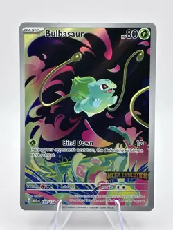 Bulbasaur - (Mega Evolution Stamped) 133/132 Miscellaneous Cards & Products Holo - Image 1