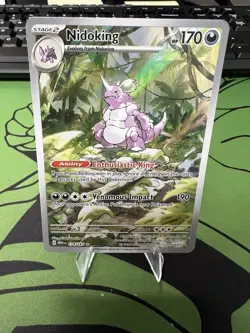 Nidoking Illustration Rare 174/165 SV Pokemon 151 2023 English-NM Card - Image 3