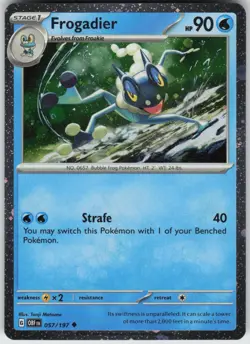 Holo Foil Frogadier - (Cosmos Holo) 057/197 Promo Miscellaneous Cards & Products - Image 1