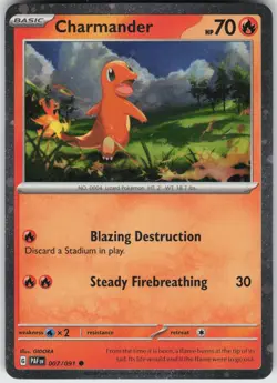 Holo Foil Charmander - (Cosmos Holo) 007/091 Common Miscellaneous Cards & Produ - Image 1