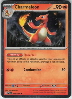 Holo Foil Charmeleon - (Cosmos Holo) 008/091 Uncommon Miscellaneous Cards & Prod - Image 1