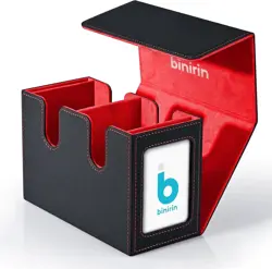 MTG Deck Box with Commander Display Window, Fits 280+ Double-Sleeved Cards, Stro - Image 1