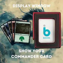 MTG Deck Box with Commander Display Window, Fits 280+ Double-Sleeved Cards, Stro - Image 3