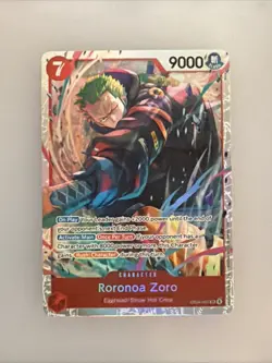 One Piece TCG Roronoa Zoro EB04-007 SR English Near Mint - Image 1